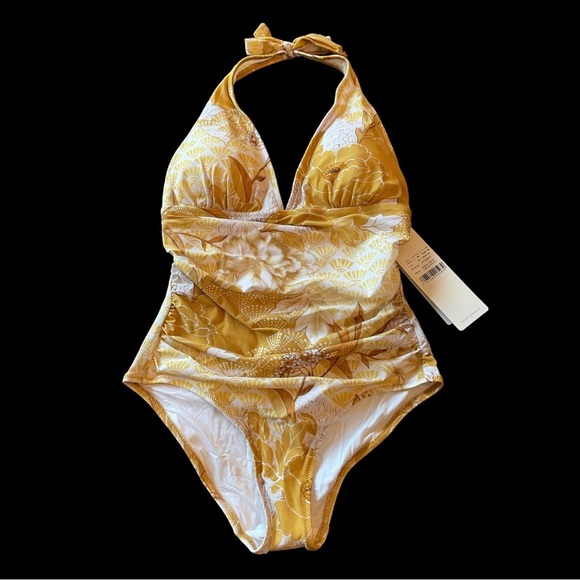 Gottex Golden Era One Piece Swimsuit , size 8 - Picture 2 of 8